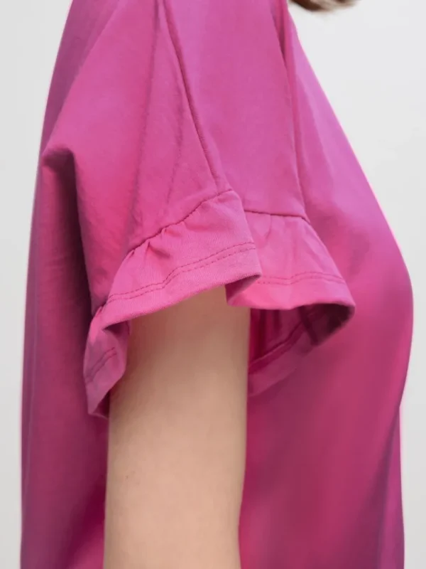 T-shirts>SELECTED FLÆSET T-SHIRT Pink
