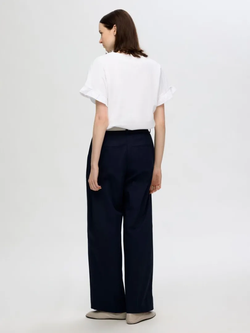 flset_tshirt_4-3.webp T-shirts>SELECTED FLÆSET T-SHIRT White