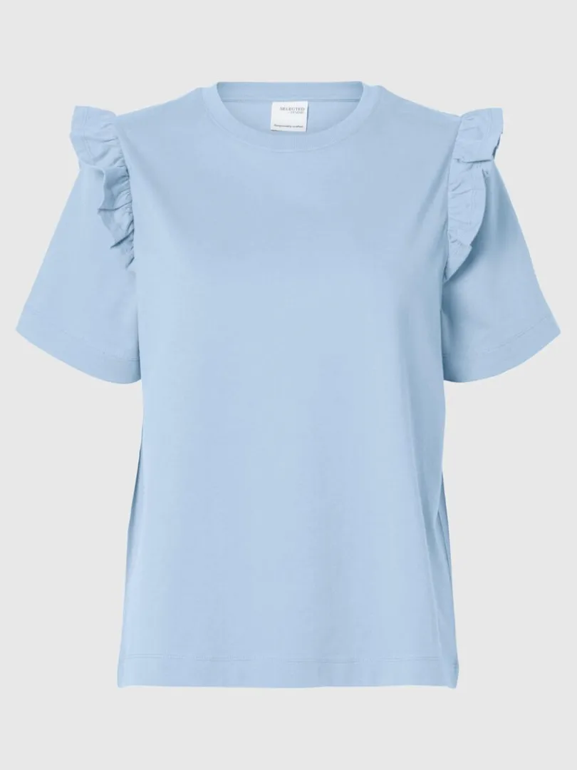 flset_tshirt_5.webp T-shirts>SELECTED FLÆSET T-SHIRT Blue