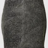 Nederdele>SELECTED FUNKLENDE DENIMNEDERDEL Black