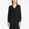 Kjoler>SELECTED GLITRENDE KORT KJOLE Black
