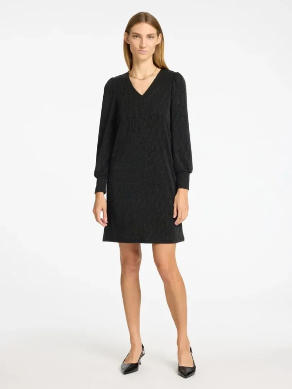 Kjoler>SELECTED GLITRENDE KORT KJOLE Black