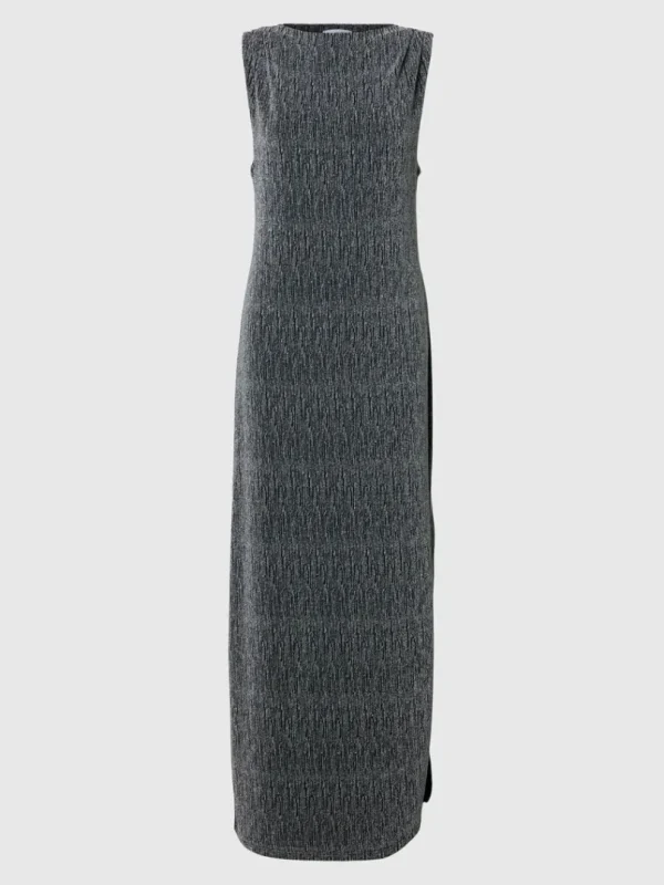 Kjoler>SELECTED GLITRENDE MAXIKJOLE Black