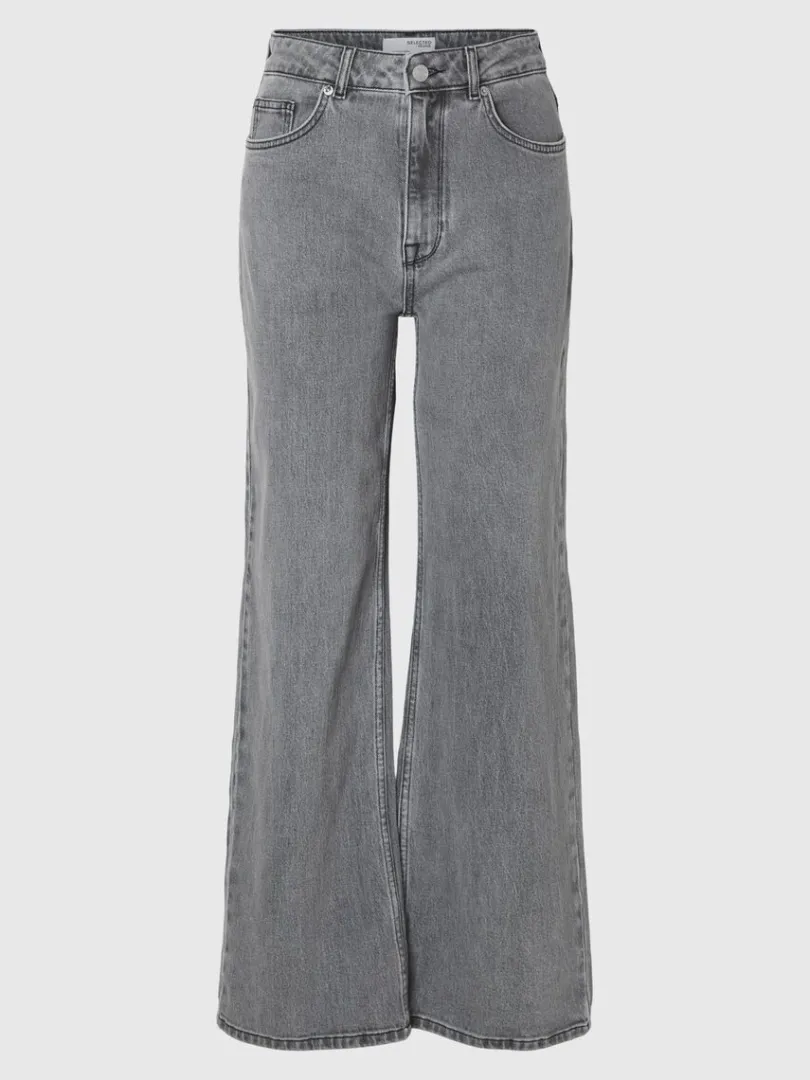gr_wide_fit_jeans_5.webp Jeans>SELECTED GRÅ WIDE FIT JEANS Grey