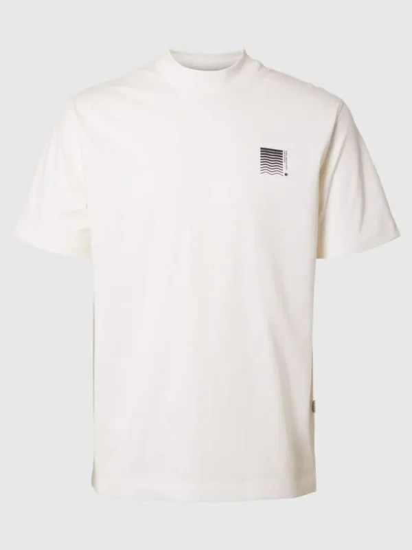 T-shirts>SELECTED GRAFISK PRINT T-SHIRT White