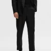 Bukser | Jakkesæt & Blazers>SELECTED 100% HAMP BUKSER Black