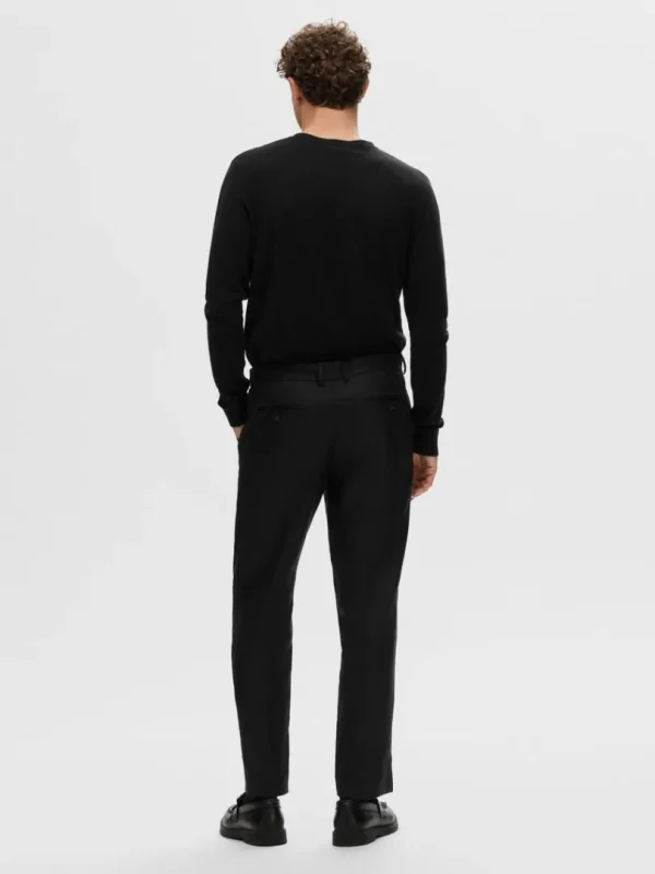 Bukser | Jakkesæt & Blazers>SELECTED 100% HAMP BUKSER Black
