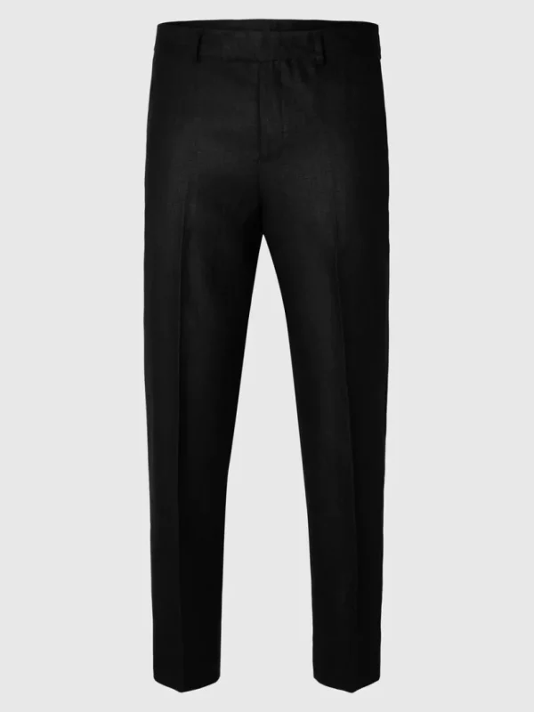 Bukser | Jakkesæt & Blazers>SELECTED 100% HAMP BUKSER Black
