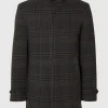 Overtøj>SELECTED HIGH NECK FRAKKE Grey