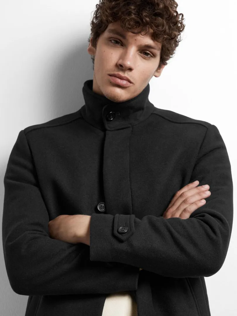 high_neck_frakke_3-3.webp Overtøj>SELECTED HIGH NECK FRAKKE Black