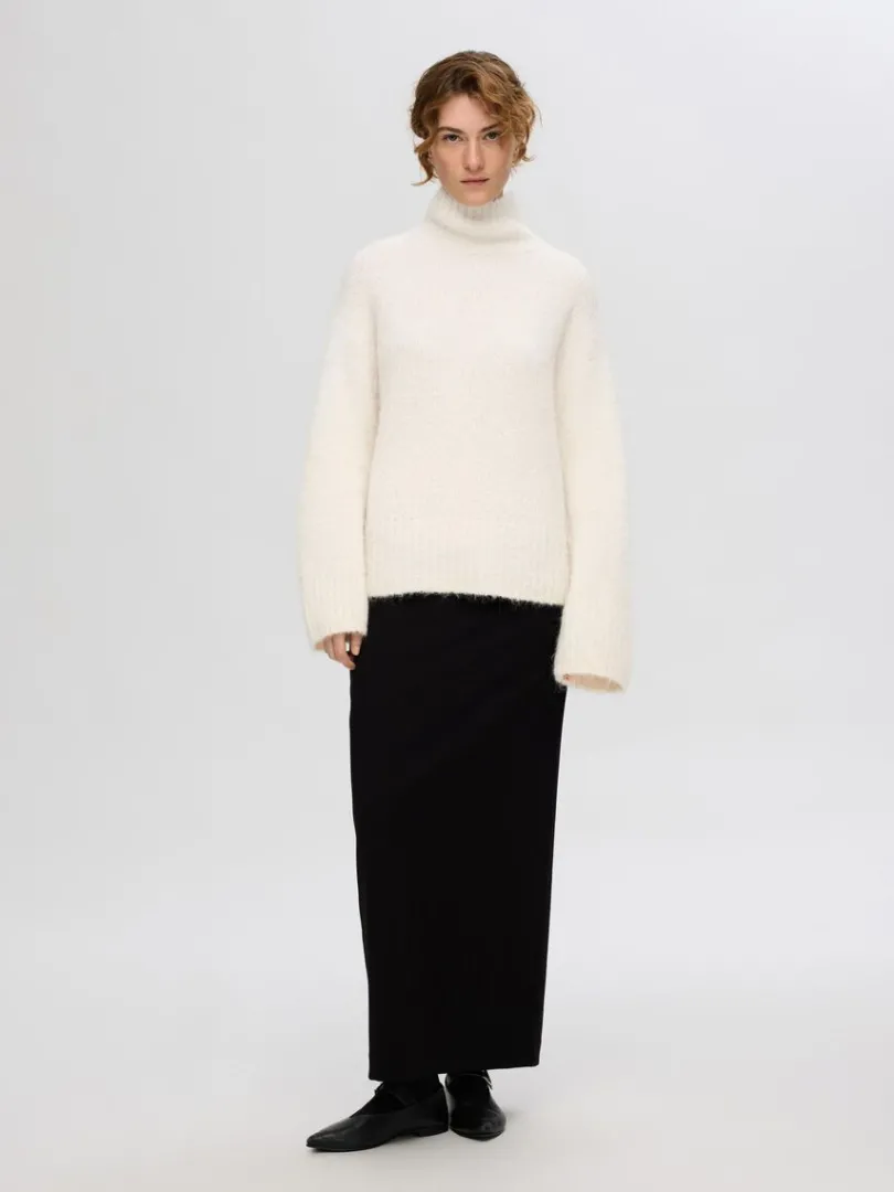 hj_hals_pullover_1-1.webp Strik>SELECTED HØJ HALS PULLOVER Beige