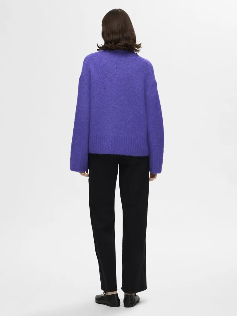 hj_hals_pullover_4-3.webp Strik>SELECTED HØJ HALS PULLOVER Purple