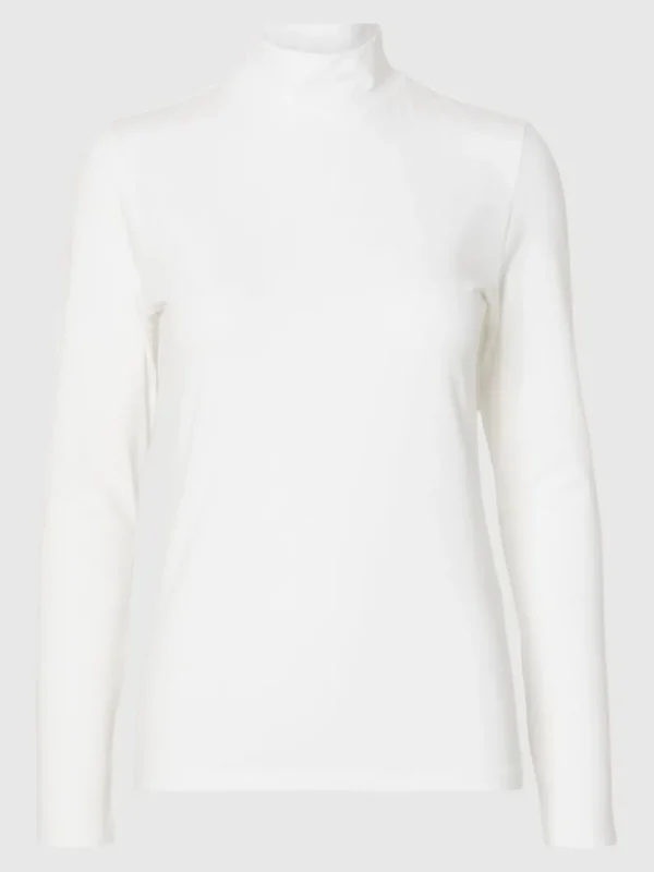 T-shirts>SELECTED HØJ HALS T-SHIRT White