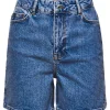Shorts>SELECTED HØJTALJEDE DENIMSHORTS Blue
