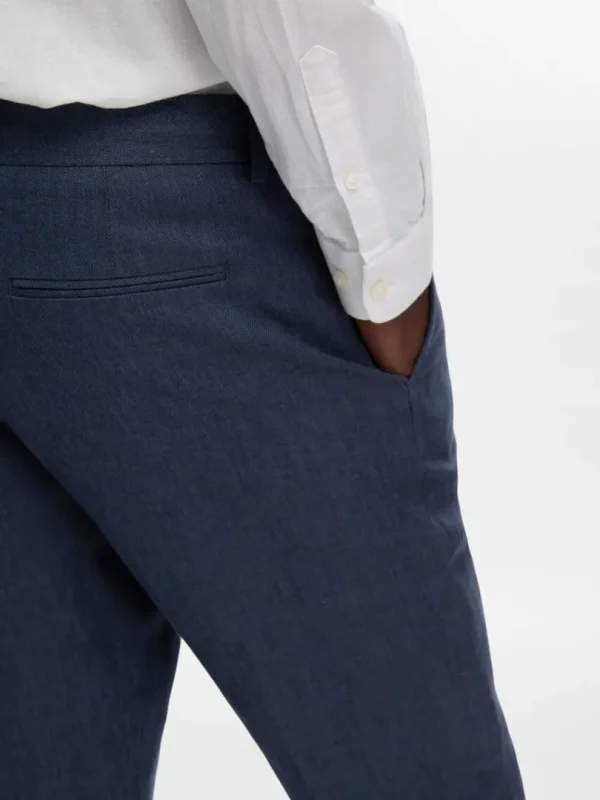 Bukser | Jakkesæt & Blazers>SELECTED 100% HØR HABITBUKSER Blue