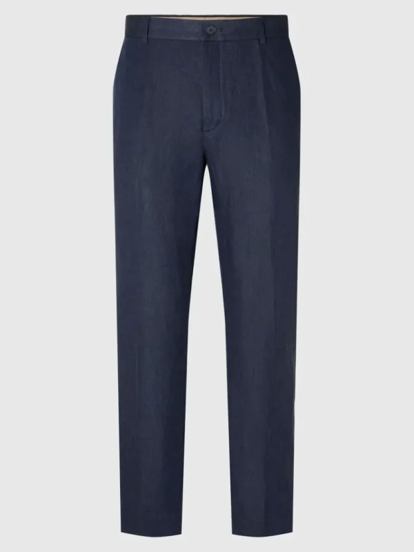 Bukser | Jakkesæt & Blazers>SELECTED 100% HØR HABITBUKSER Blue