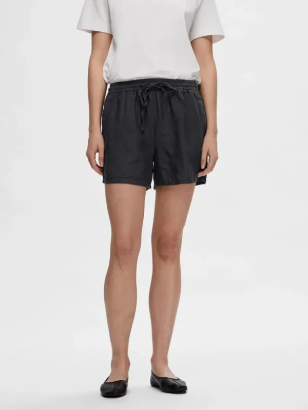 Shorts>SELECTED HØR SHORTS Black