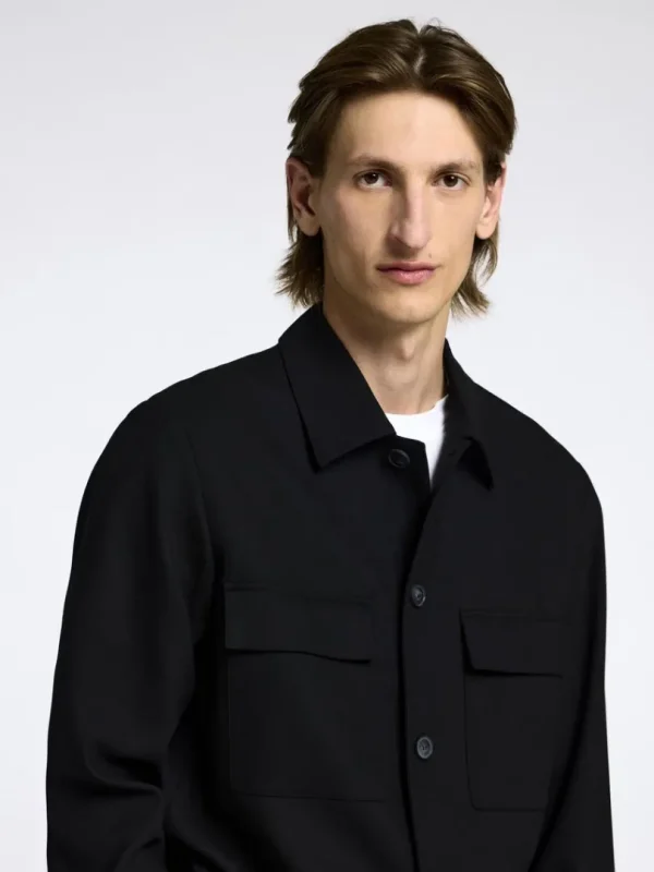 Jakkesæt & Blazers>SELECTED HYBRID REGULAR FIT BLAZER Black