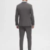 Jakkesæt & Blazers>SELECTED JERSEY BLAZER Grey