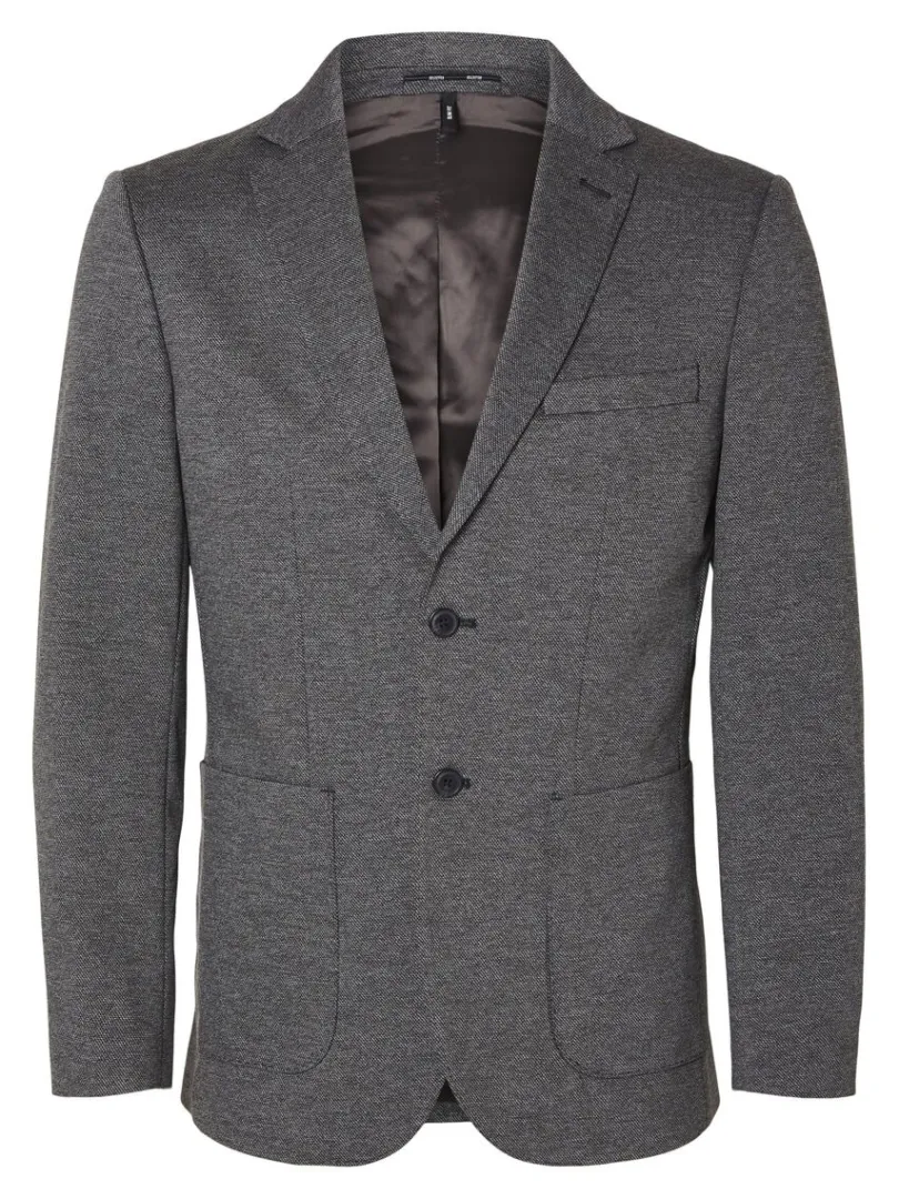 jersey_blazer_2-2.webp Jakkesæt & Blazers>SELECTED JERSEY BLAZER Grey
