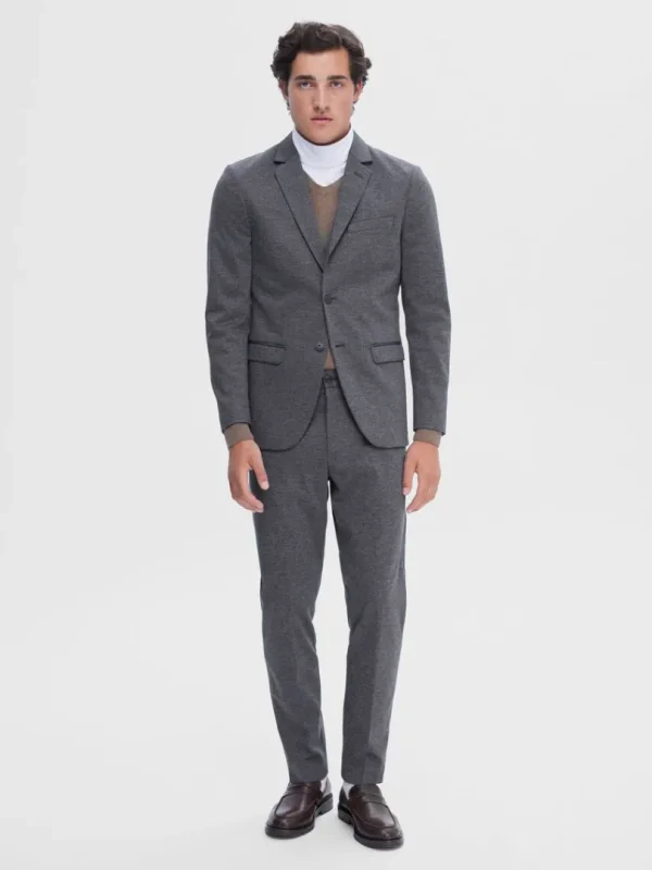 Jakkesæt & Blazers>SELECTED JERSEY BLAZER Blue