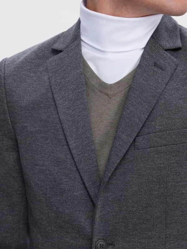 Jakkesæt & Blazers>SELECTED JERSEY BLAZER Blue