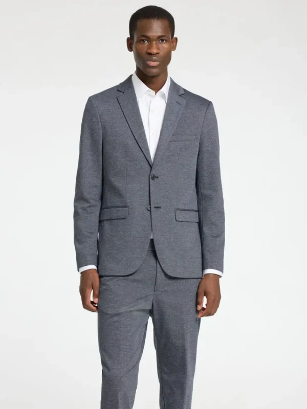 Jakkesæt & Blazers>SELECTED JERSEY BLAZER Blue