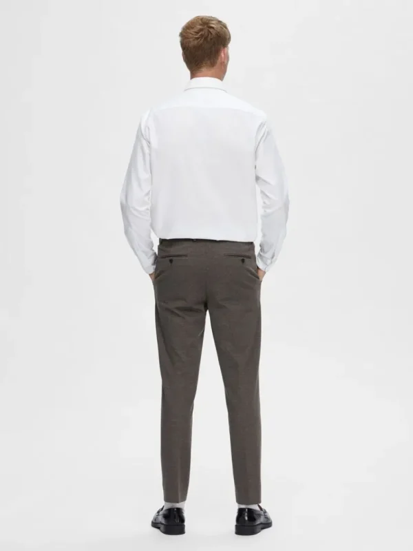 Bukser | Jakkesæt & Blazers>SELECTED JERSEY HABITBUKSER Brown
