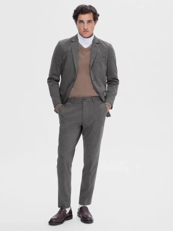 Bukser | Jakkesæt & Blazers>SELECTED JERSEY HABITBUKSER Blue