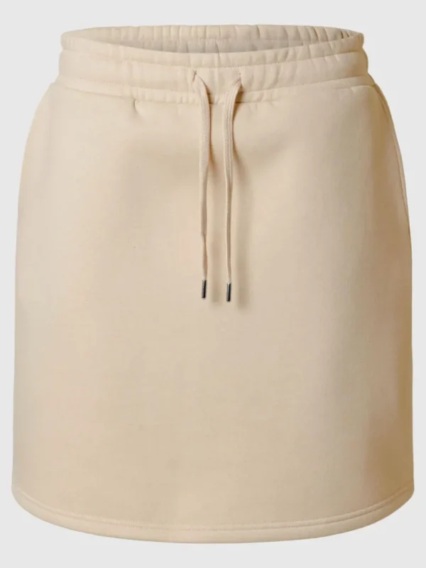 Nederdele>SELECTED JERSEY MININEDERDEL Beige