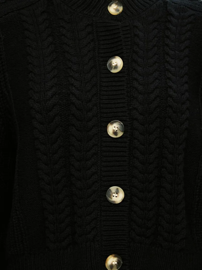 kabelstrik_cardigan_3-1.webp Strik>SELECTED KABELSTRIK CARDIGAN Black