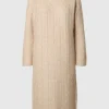 Kjoler | Strik>SELECTED KABELSTRIK MAXIKJOLE Beige