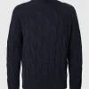 Strik>SELECTED KABELSTRIK RULLEKRAVE Blue