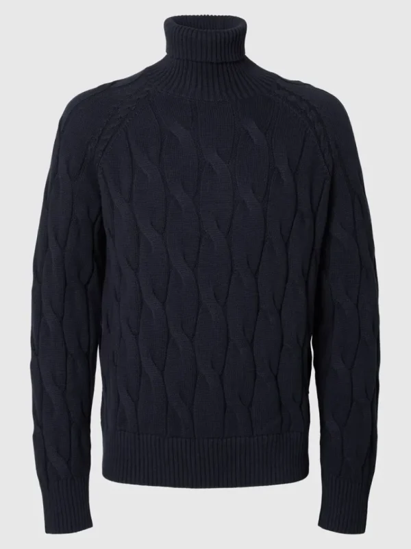 Strik>SELECTED KABELSTRIK RULLEKRAVE Blue