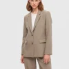 Jakkesæt & Blazers>SELECTED KLASSISK ENKELTRADET BLAZER Brown