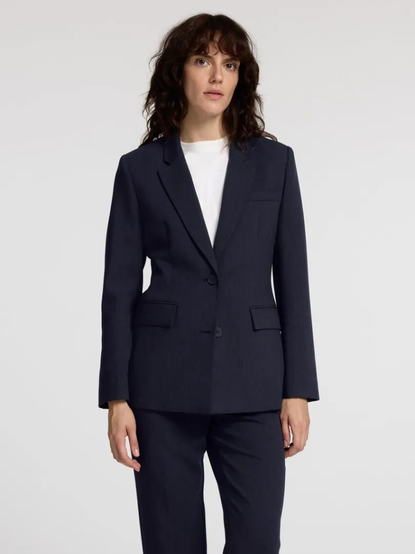 klassisk_fit_blazer_0.webp Jakkesæt & Blazers>SELECTED KLASSISK FIT BLAZER Blue