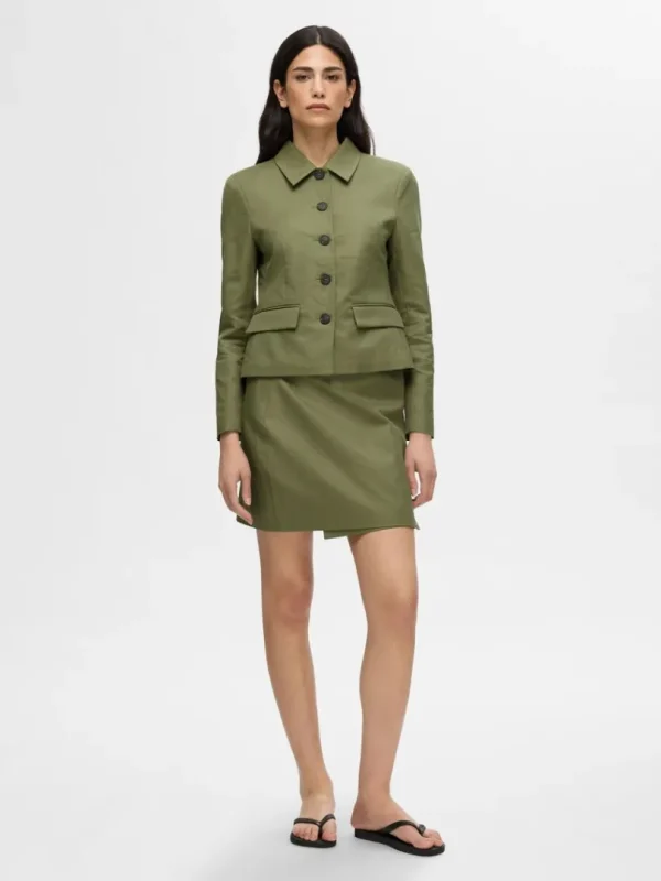 Jakkesæt & Blazers>SELECTED KLASSISK FIT BLAZER Green