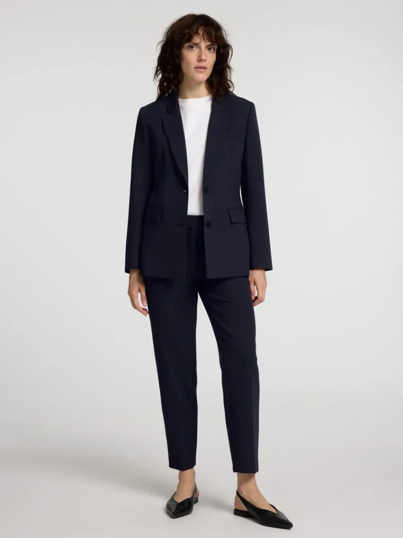 klassisk_fit_blazer_1.webp Jakkesæt & Blazers>SELECTED KLASSISK FIT BLAZER Blue
