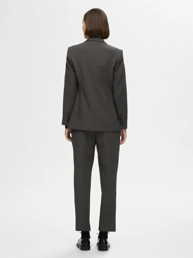 klassisk_fit_blazer_4-2.webp Jakkesæt & Blazers>SELECTED KLASSISK FIT BLAZER Grey