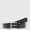Accessories>SELECTED KLASSISK LÆDERBÆLTE Black