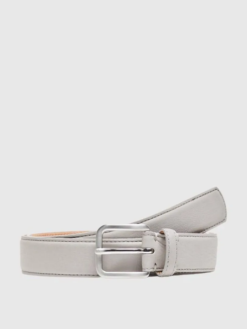 klassisk_lderblte_0.webp Accessories>SELECTED KLASSISK LÆDERBÆLTE Beige