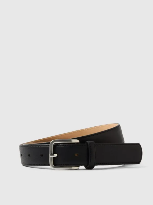 Accessories>SELECTED KLASSISK LÆDERBÆLTE Black