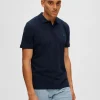 Poloer>SELECTED KLASSISK POLO Blue