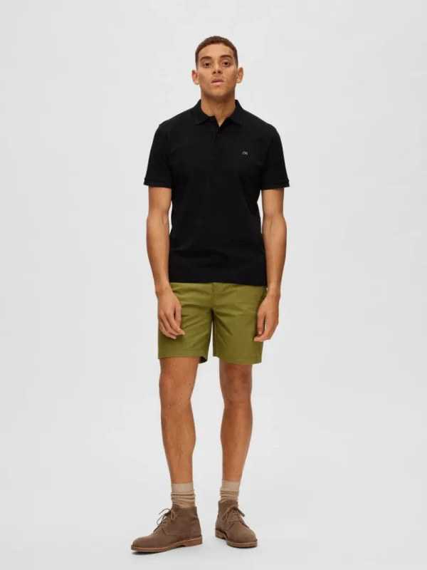 Poloer>SELECTED KLASSISK POLO Black