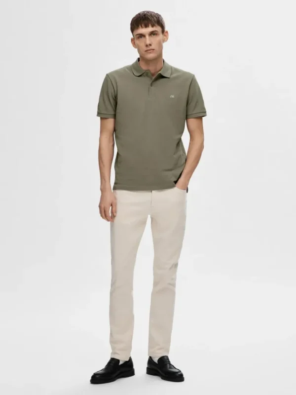 Poloer>SELECTED KLASSISK POLO Green