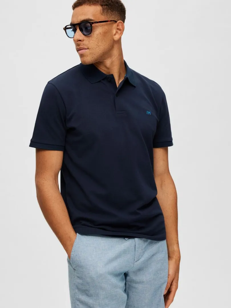 klassisk_polo_2-2.webp Poloer>SELECTED KLASSISK POLO Blue