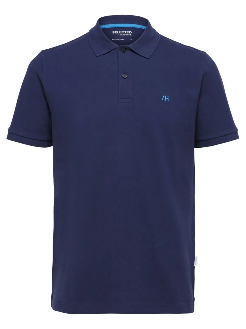 klassisk_polo_3-2.webp Poloer>SELECTED KLASSISK POLO Blue