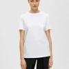 T-shirts>SELECTED KLASSISK T-SHIRT White