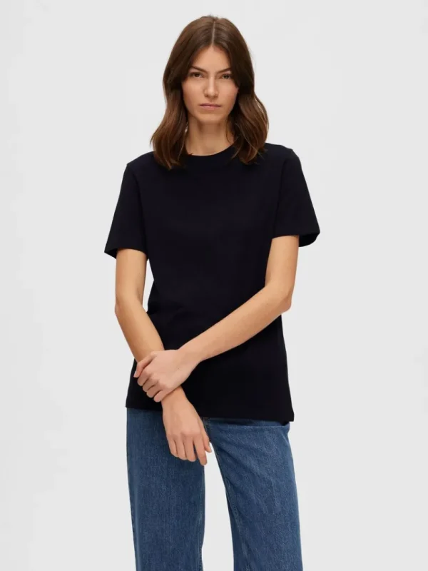T-shirts>SELECTED KLASSISK T-SHIRT Black