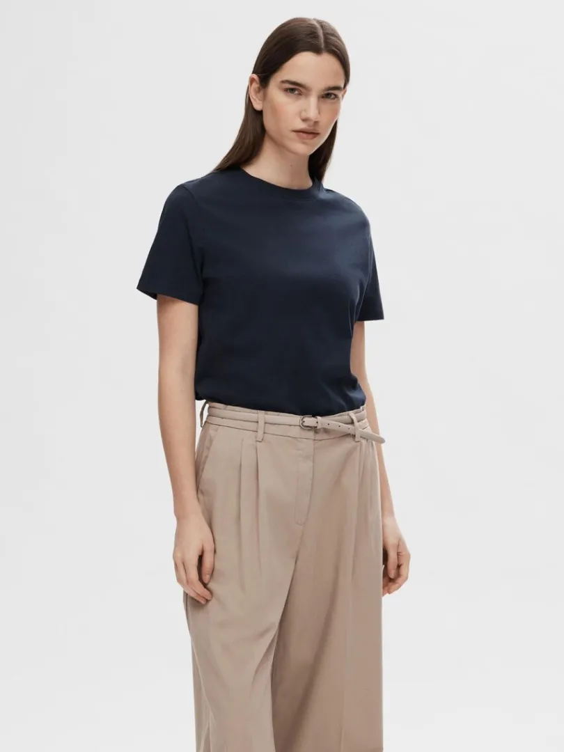 klassisk_tshirt_0.webp T-shirts>SELECTED KLASSISK T-SHIRT Blue